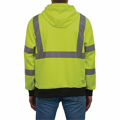 ergodyne GloWear 8311BK Essential Hi-Vis Hooded Sweatshirt (22874)