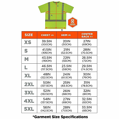 ergodyne GloWear 8292 Performance Hi-Vis T-Shirt (22233)