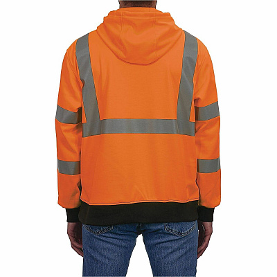 ergodyne GloWear 8311BK Essential Hi-Vis Hooded Sweatshirt (22889)