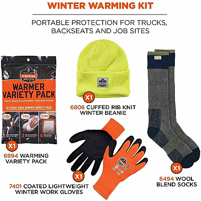 ergodyne N-Ferno 6981 Winter Warming Kit (16986)