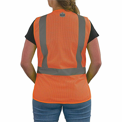 ergodyne GloWear 8215BAW-S Womens Mesh Hi-Vis Safety Vest (22453)