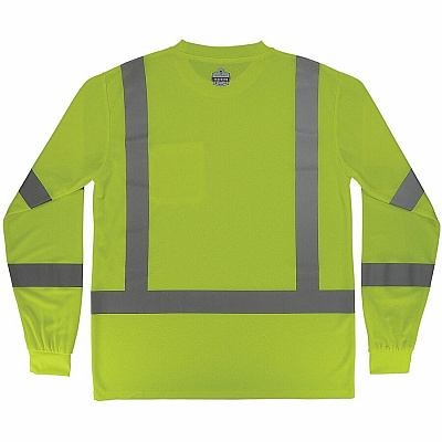 ergodyne Essential Hi-Vis Long Sleeve T-Shirt - Type R, Class 3 (22053)