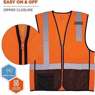 ergodyne GloWear 8210Z Type R Economy Mesh Vest (23030)