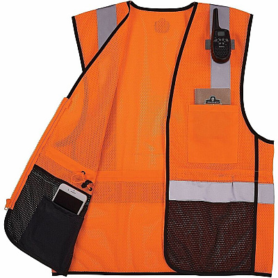 ergodyne GloWear 8210Z Type R Economy Mesh Vest (23030)