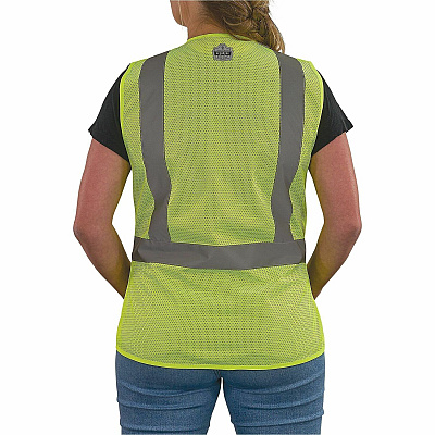 ergodyne GloWear 8215BAW-S Womens Mesh Hi-Vis Safety Vest (22443)
