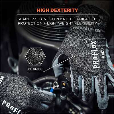 ergodyne ProFlex 7073 Nitrile Coated Cut-Resistant Gloves (10506)
