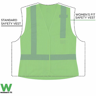 ergodyne GloWear 8210HLW-S Womens Hi-Vis Safety Vest (22416)