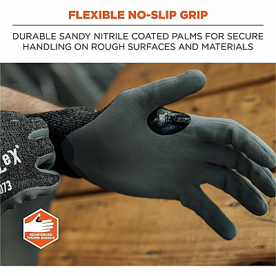 ergodyne ProFlex 7073 Nitrile Coated Cut-Resistant Gloves (10505)