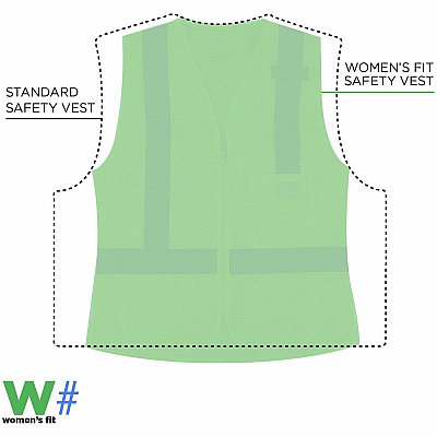 ergodyne GloWear 8210ZW-S Womens Hi-Vis Safety Vest (22435)