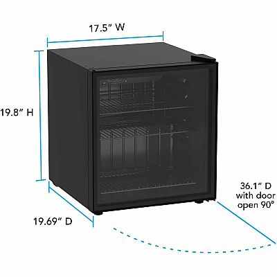 AVANTI Beverage Center, 60 Can Capacity (AVBC17F2PG)
