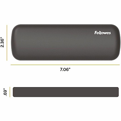 Fellowes Breyta Keyboard Wrist Rest - Black (100145415)