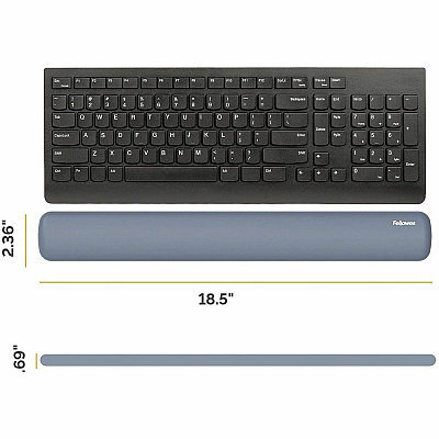 Fellowes Breyta Keyboard Wrist Rest - Blue (100145417)