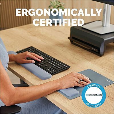 Fellowes Breyta Keyboard Wrist Rest - Blue (100145417)