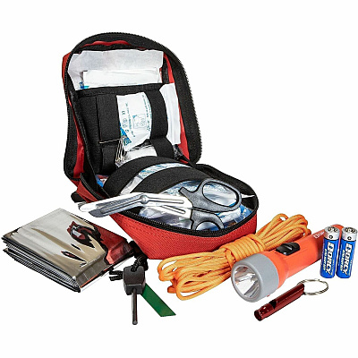 Life+Gear 117-Piece First Aid + Survival Tactical Pack (413907)