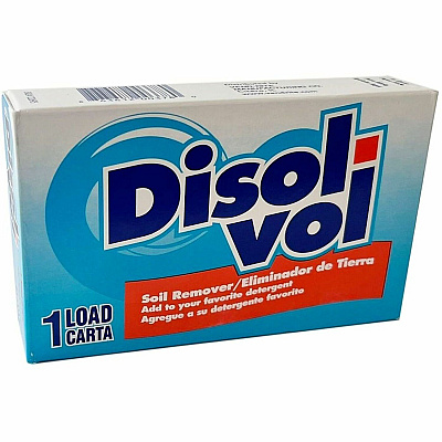 Disol-Vol Single-Use Powder Laundry Detergent Booster (122695)