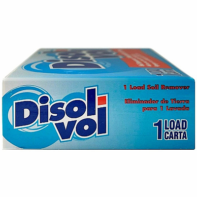 Disol-Vol Single-Use Powder Laundry Detergent Booster (122695)