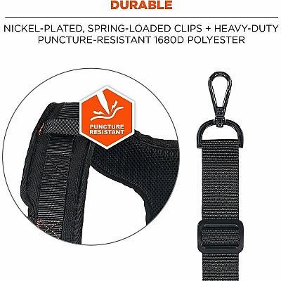 ergodyne Arsenal 5566 Tool Belt Suspenders - Tool Tethering Attachment Point (13566)