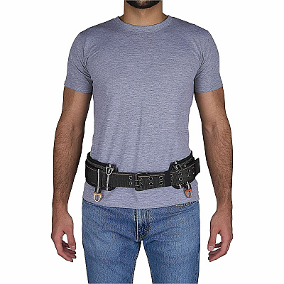 ergodyne Arsenal 5556 3-Inch Padded Tool Belt - Tool Tethering Attachment Point (13670)