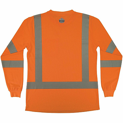 ergodyne GloWear 8374 Women's Essential Hi-Vis Long Sleeve T-Shirt (22153)