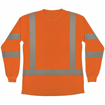 ergodyne GloWear 8374 Women's Essential Hi-Vis Long Sleeve T-Shirt (22157)