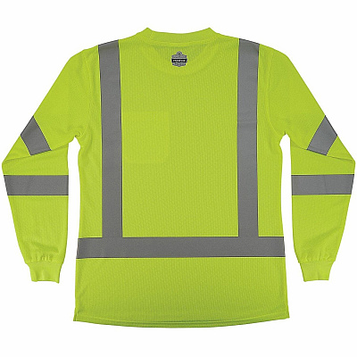 ergodyne GloWear 8374 Women's Essential Hi-Vis Long Sleeve T-Shirt (22097)