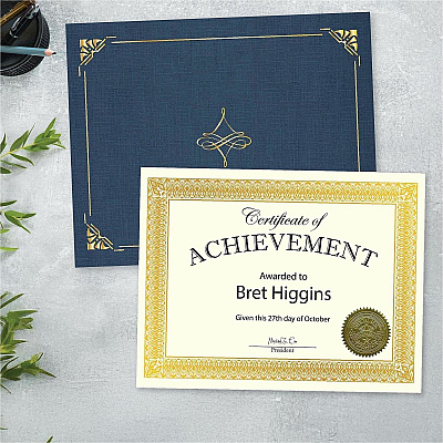 Geographics Achievement Essentials Certificates Kit (49994)