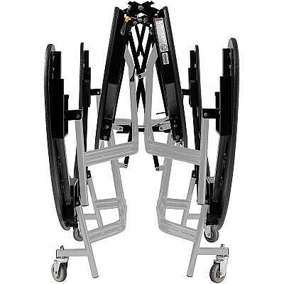 National Public Seating Mobile Fixed-Bench Units (TR60BMPPGYGY)