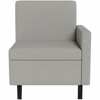 Safco Movvi Modular Single-Seat Chair with Left Arm (MISSALDT15)
