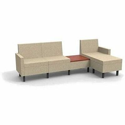 Safco Movvi Modular Single-Seat Chair with Right Arm (MISSARDT08)