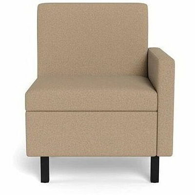 Safco Movvi Modular Single-Seat Chair with Left Arm (MISSALDT08)
