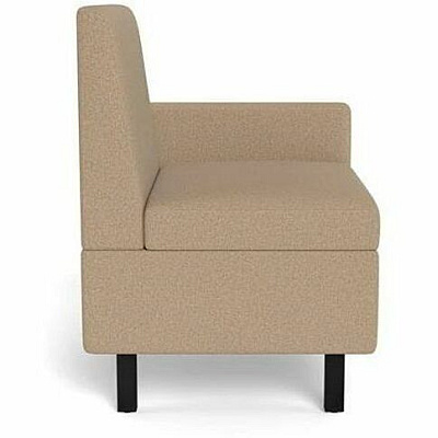 Safco Movvi Modular Single-Seat Chair with Left Arm (MISSALDT08)