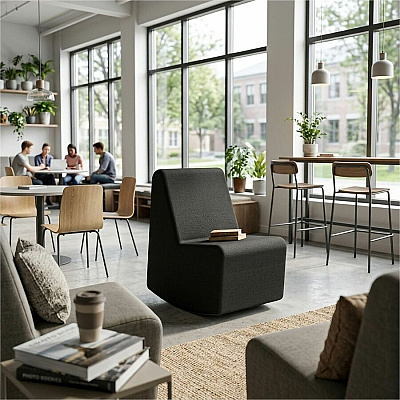 Learniture Shapes Series II 4-Tier Soft Seating (LNTSSRBK)