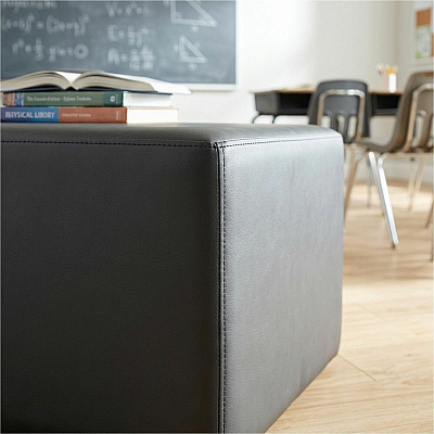 Learniture Shapes Series II Rectangle Soft Seating (LNT1011BKA)