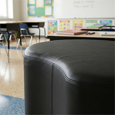 Learniture Shapes Series II Crescent Soft Seating (LNT1014BKA)