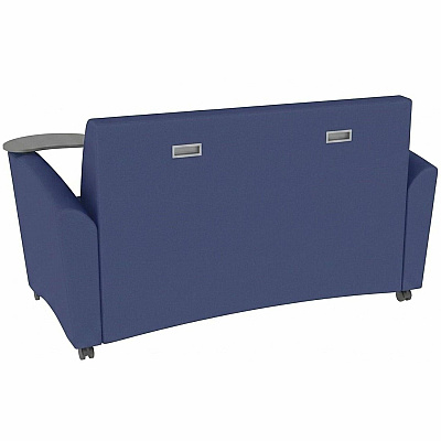 Learniture Common Area Sofa with Tablet Arms (LNT1701266CS)