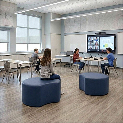 Learniture Shapes Series II Crescent Soft Seating (LNT1014266A)
