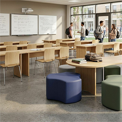Learniture Shapes Series II Cog Modular Soft Seating (LNT1015266A)