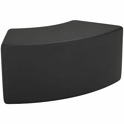 Learniture Shapes Series II S-Curve Soft Seating (LNT1013BKA)