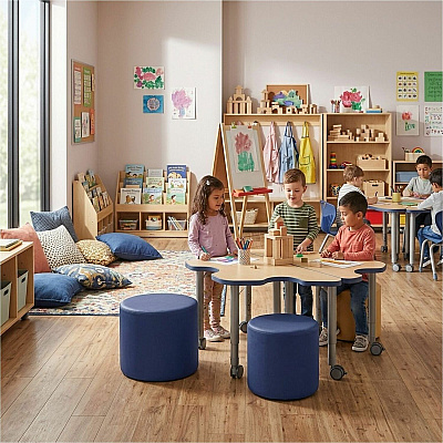 Learniture Shapes Series II Modular Soft Seating (LNT1000266A)