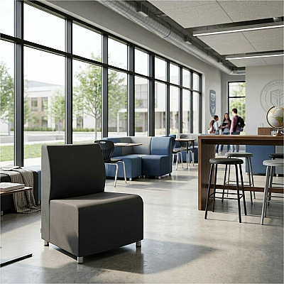 Learniture Shapes Series II Banquette Soft Seating (LNT3005BK)