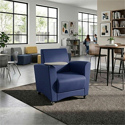 Learniture Shapes Series II Common Area Chair w/Tablet Arm (LNT1601266CS)