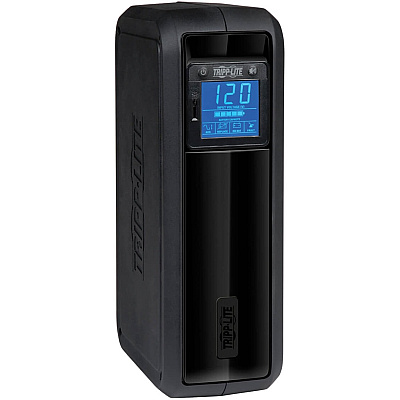 Tripp Lite OmniSmart LCD 120V 650VA 350W Line-Interactive UPS, Tower, LCD display, USB port (OMNI650LCD)