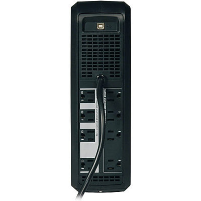 Tripp Lite OmniSmart LCD 120V 650VA 350W Line-Interactive UPS, Tower, LCD display, USB port (OMNI650LCD)