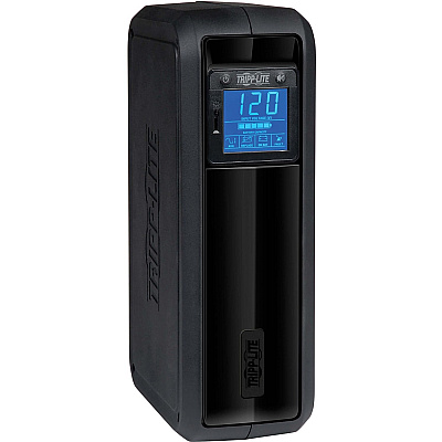 Tripp Lite OmniSmart LCD 120V 650VA 350W Line-Interactive UPS, Tower, LCD display, USB port (OMNI650LCD)
