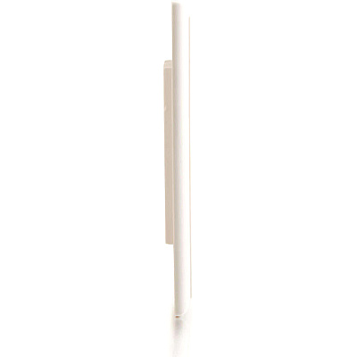 C2G 4-port Keystone Wallplate White (03413)