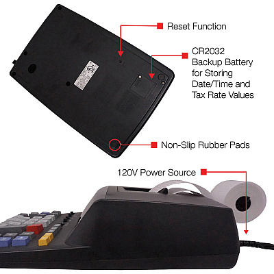 Sharp EL-2196BL 12 Digit Printing Calculator