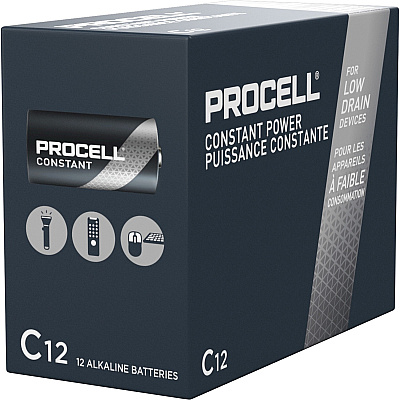 Duracell Procell Alkaline C Batteries (DURPC1400)