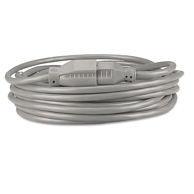 Innovera Indoor Heavy-Duty Extension Cord, 15 ft, 13 A, Gray (IVR72215)