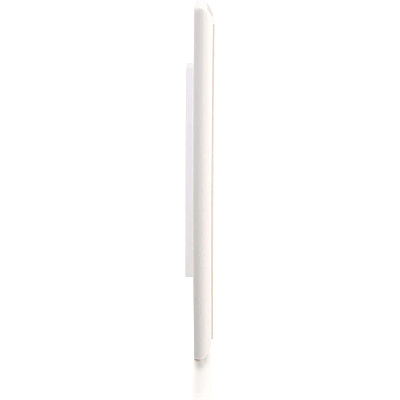 C2G 3-port Keystone Wall Plate - White (03412)