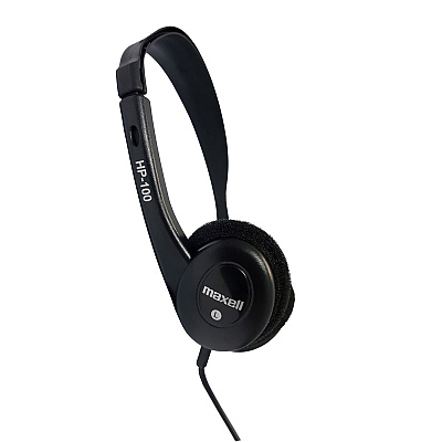 Maxell HP-100 Lightweight Stereo Headphone (190319)